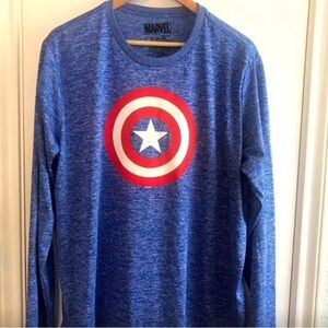 Marvel Captain America Men’s Graphic Tee